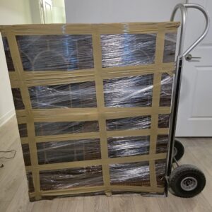 Calgary movers loading a truck in Beaver Dam Flats for a last-minute move.