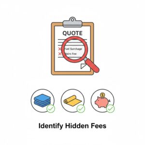 Reputable companies like Get Movers include essential protection tools at no extra charge.