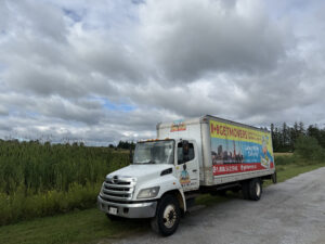 Professional Halifax movers loading household items for a local move.