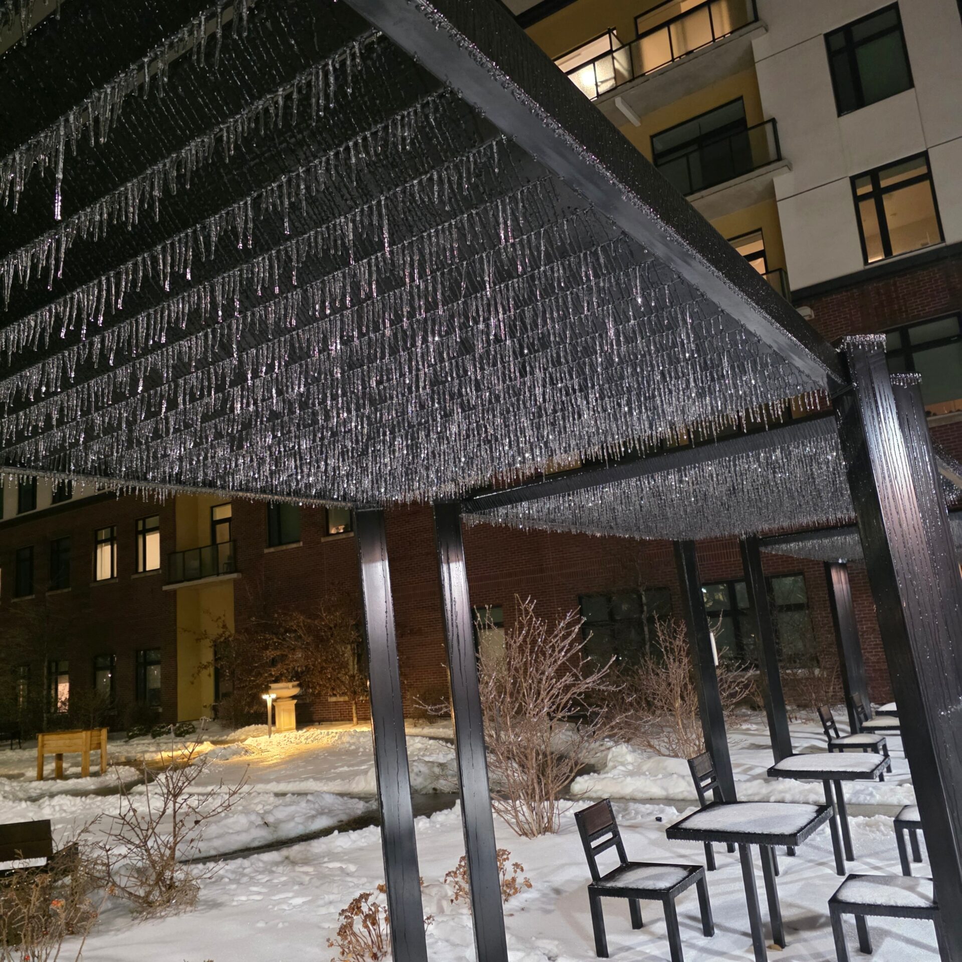 Home office arranged and ready for immediate use in Midtown Toronto.