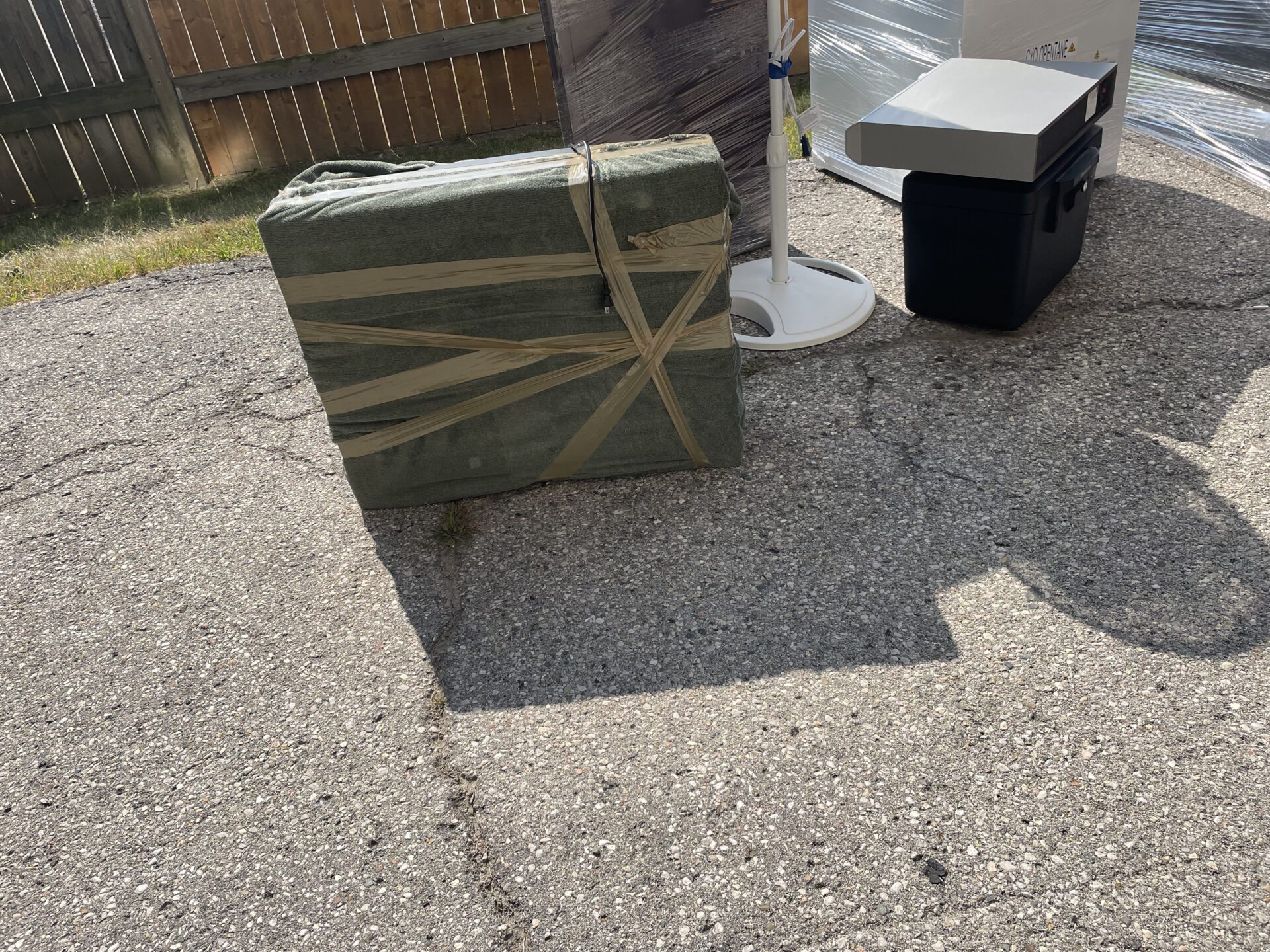 Fragile porcelain dessert plates packed by a professional moving company in Toronto.