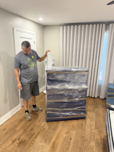 Fragile crystal dessert glasses packed carefully by Halifax movers.