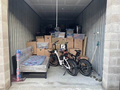 Priority cartons staged efficiently for transport during a North York move.