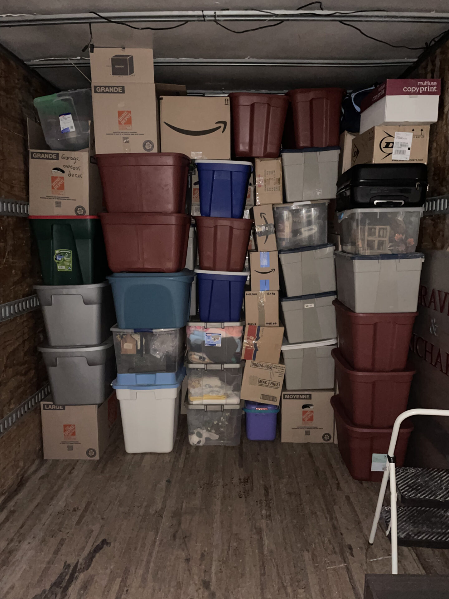 Protective runners installed in Angus Glen home hallway.