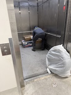 Movers carefully preparing furniture for a home move from Sandy Hill to Old Ottawa South in Ottawa, ensuring safe winter transit.