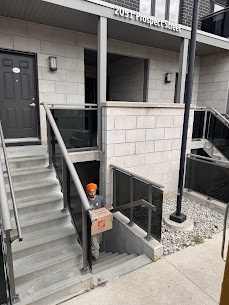 Movers carefully preparing furniture for a home move from Alcona to Churchill in Innisfil, ensuring safe winter transit.