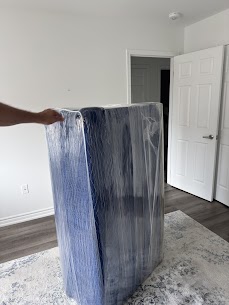 Fragile crystal dessert cups packed in cushioned sleeves and crates.