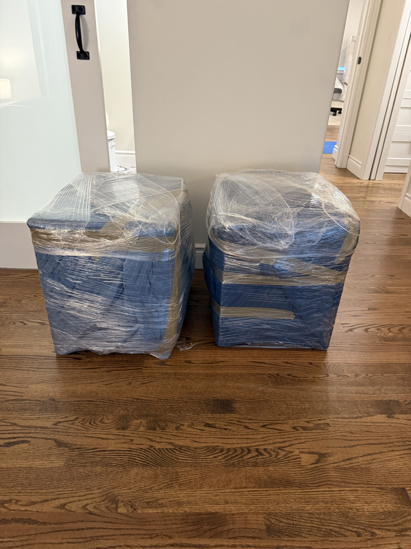 Protective padding used for fragile crystal and furniture items.