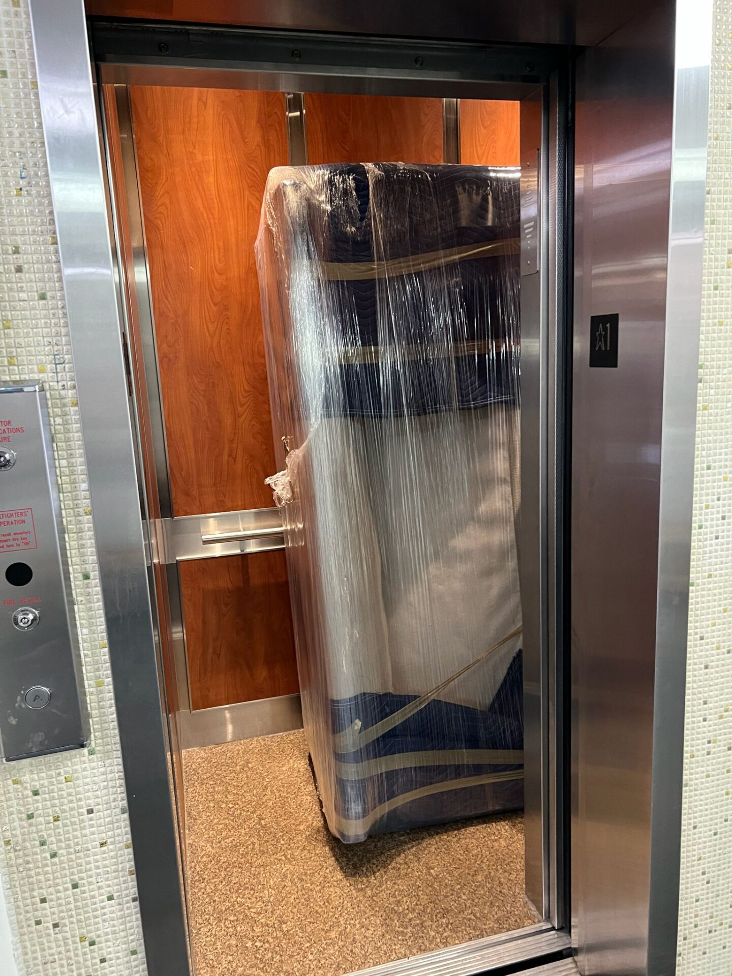 Mayfair to East Ward move — furniture delivery