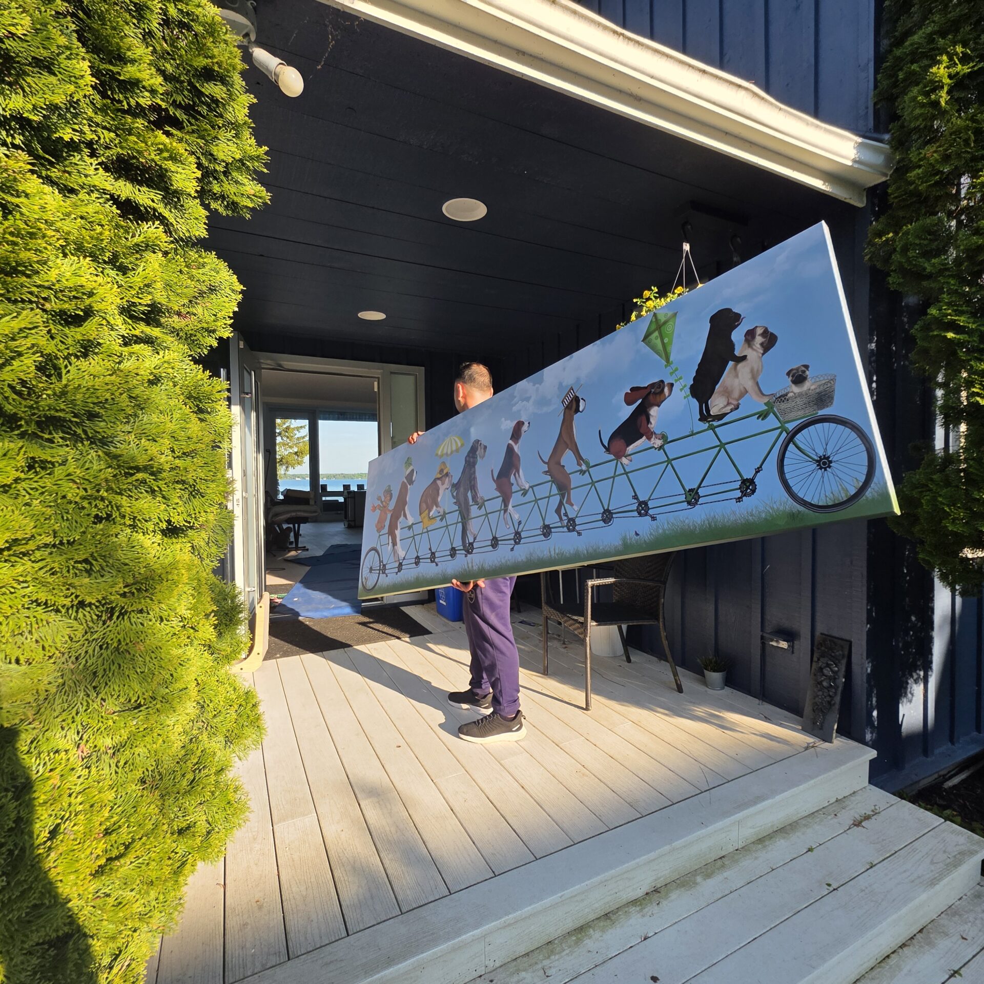 Protecting hardwood floors during Greenwood move