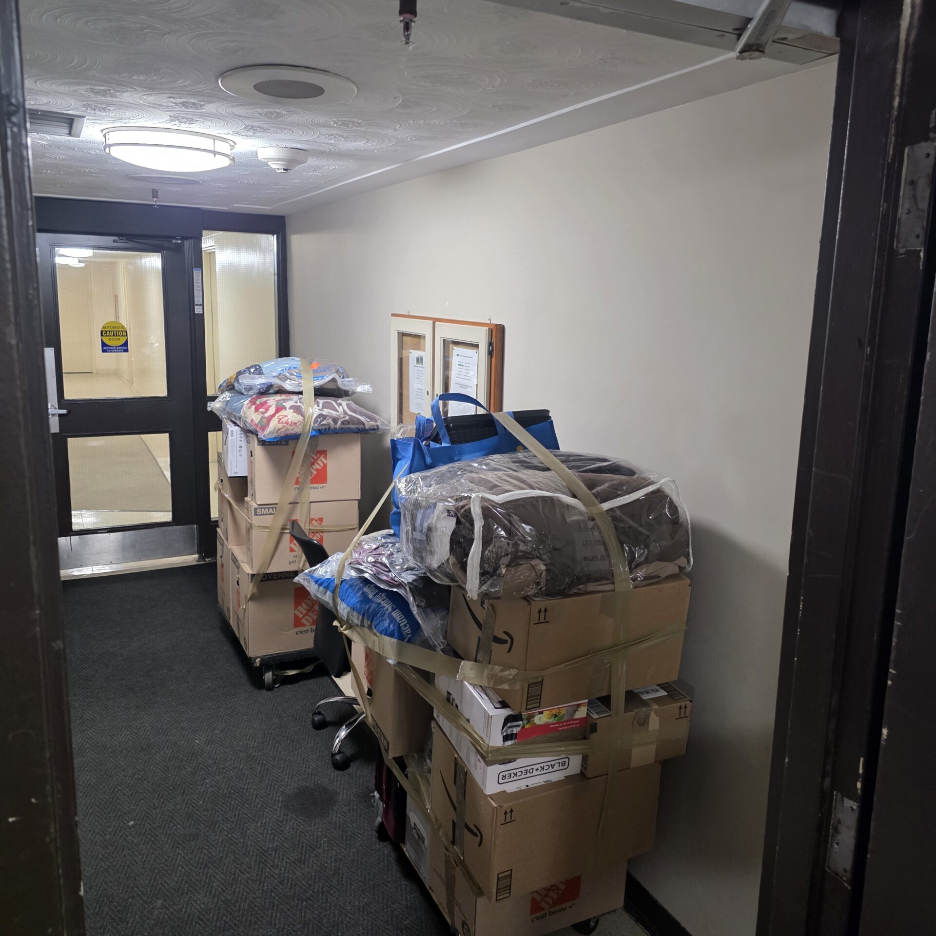 Delivering furniture to the new Bedford destination