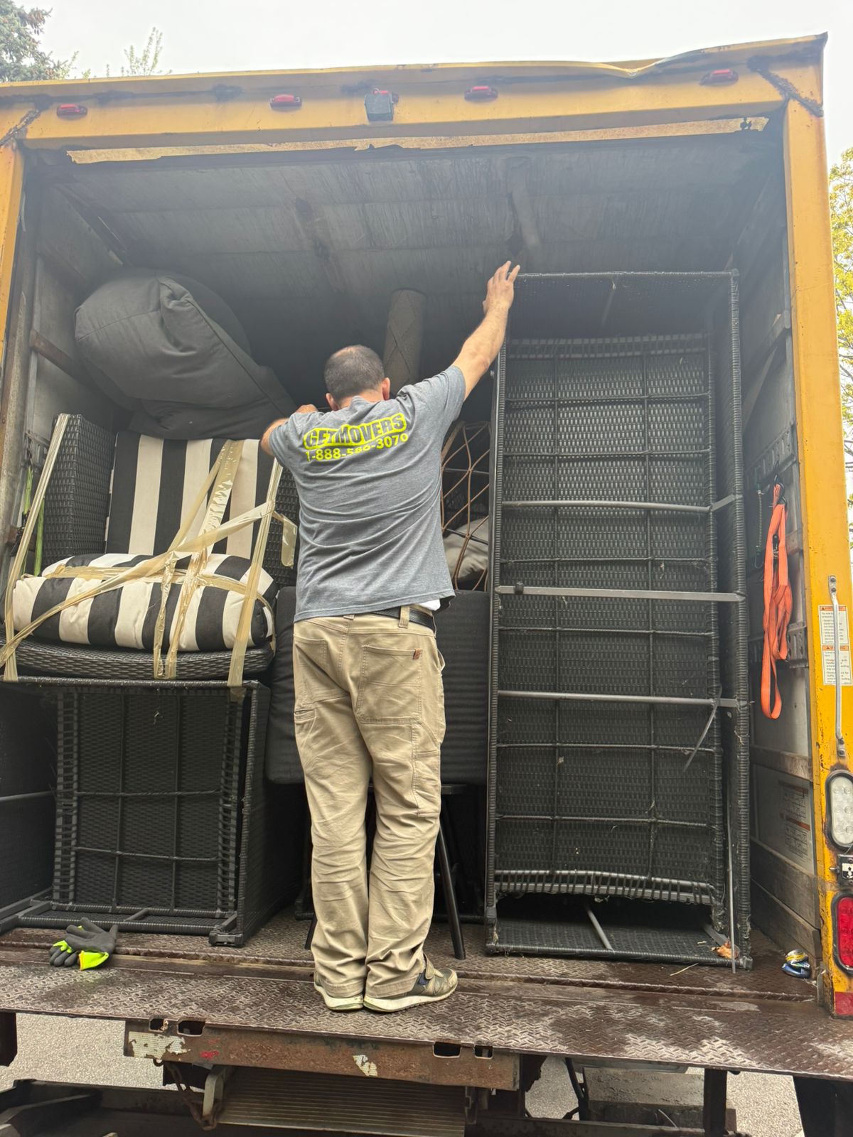 Jollimore move completed — crew loading property