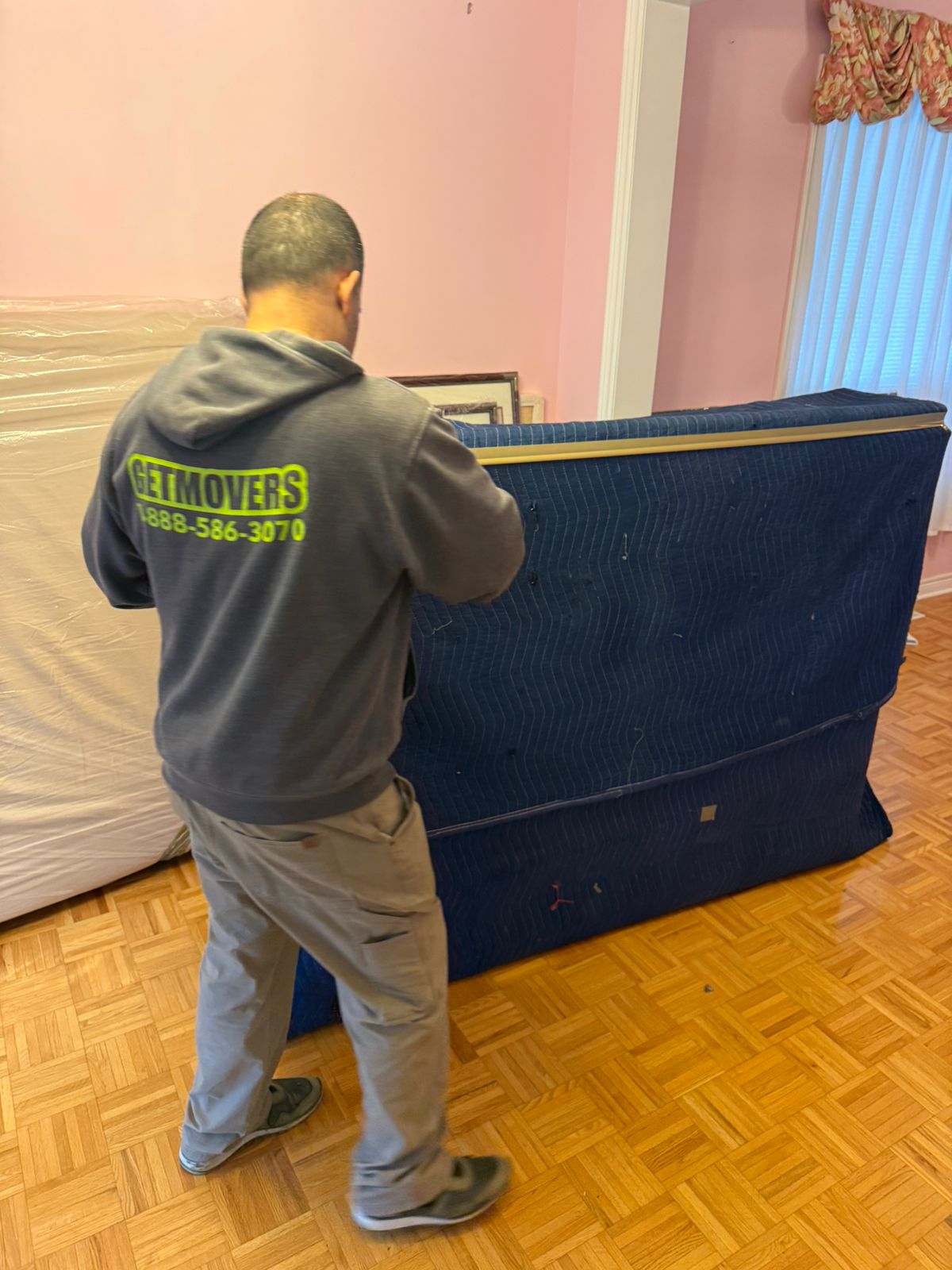 Lower Sackville move completed — crew loading truck