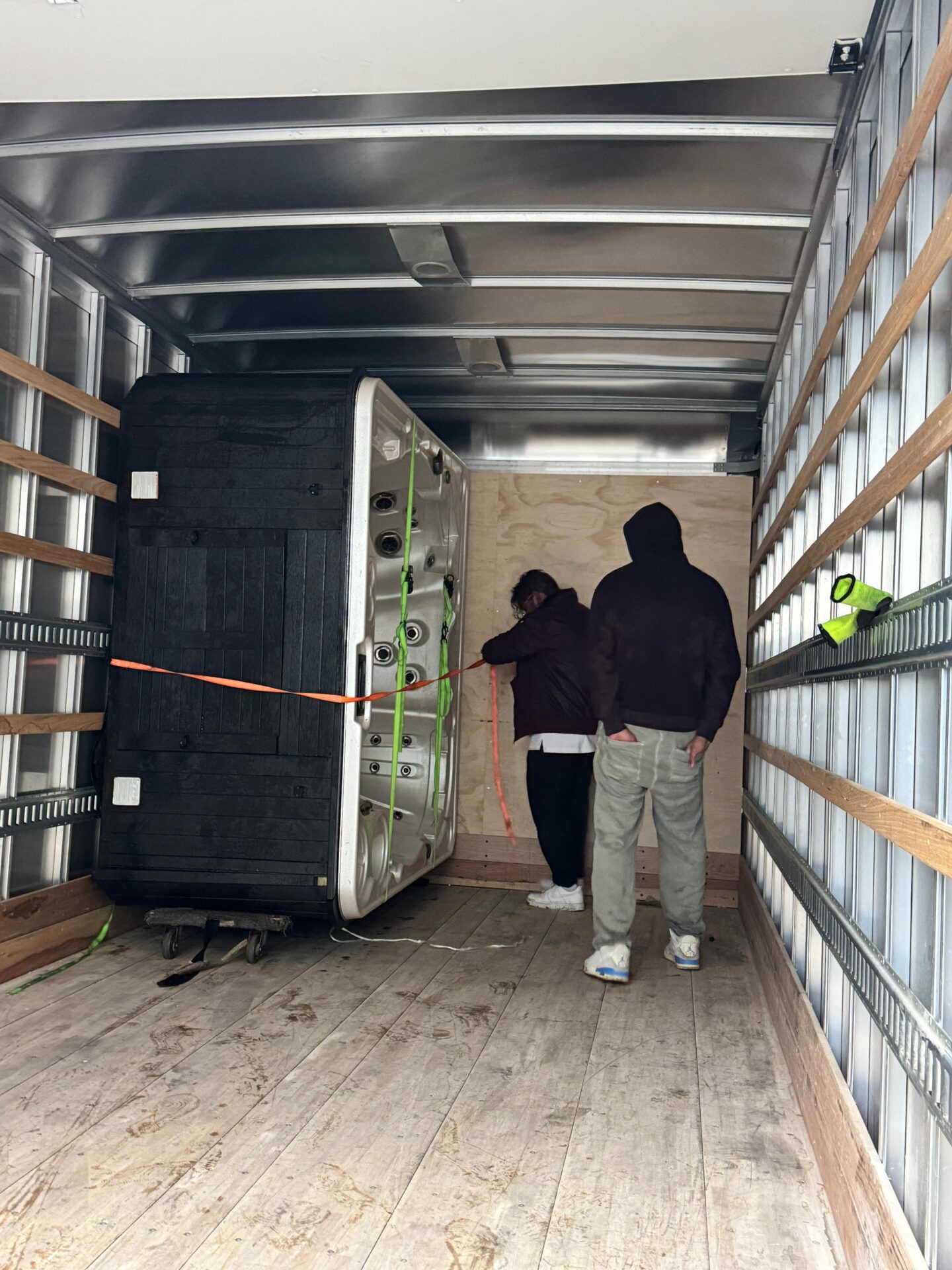 Wexford–Maryvale move completed — crew loading