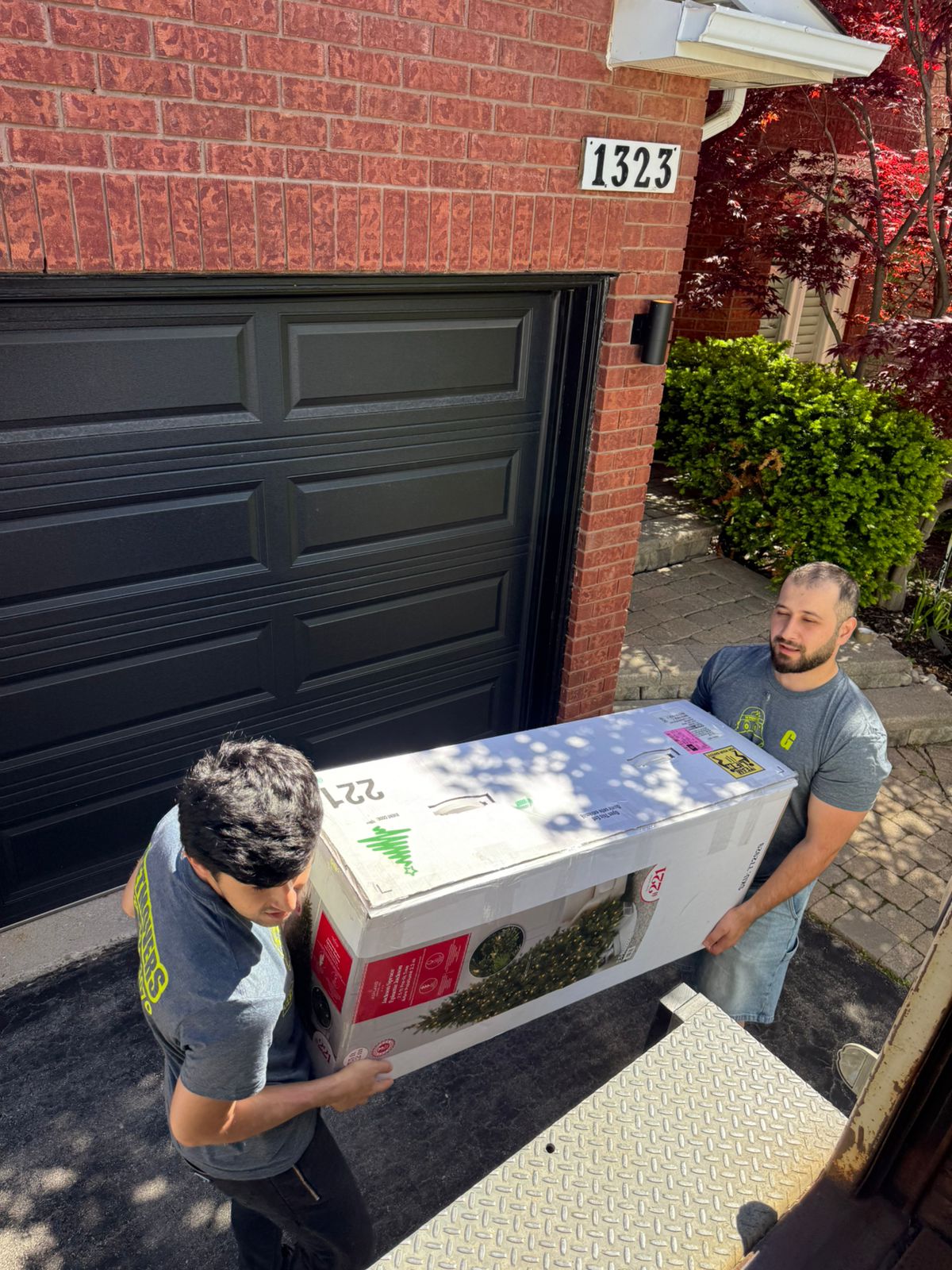 Loading the truck securely