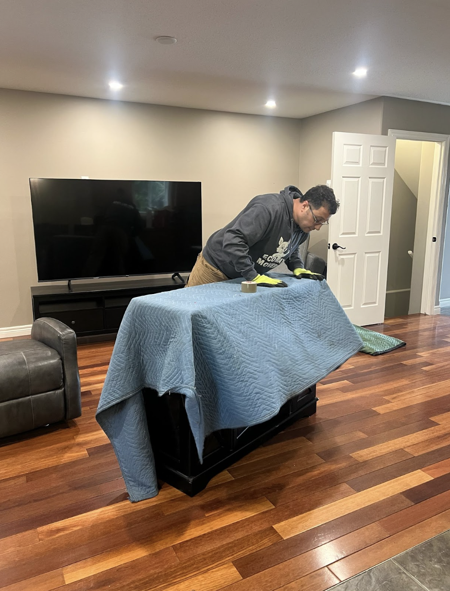 Get Movers Victoria BC crew handling a local Colwood move