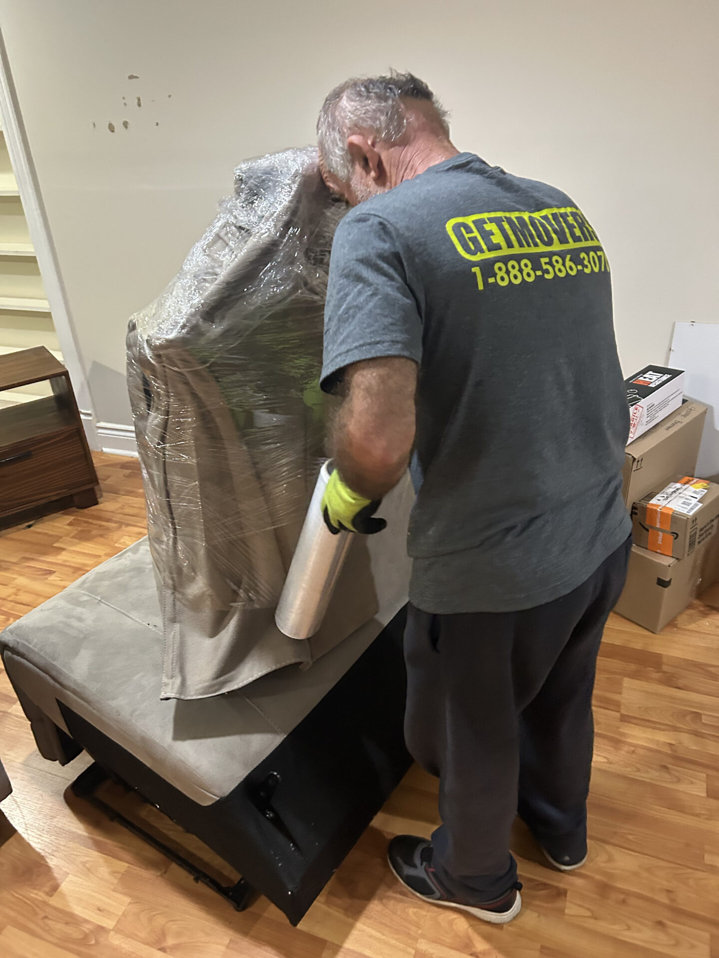 Furniture loaded for West Hill delivery