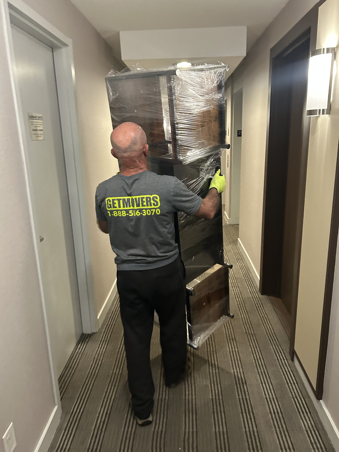 Movers delivering furniture to West Hill