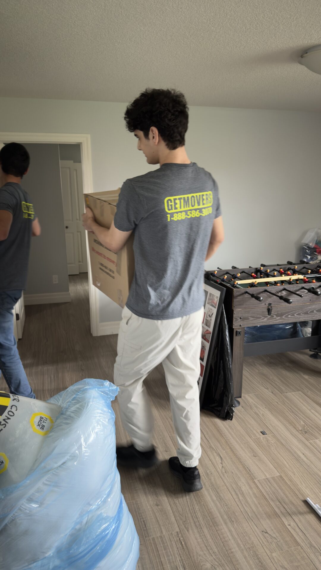 Get Movers Brantford ON moving process