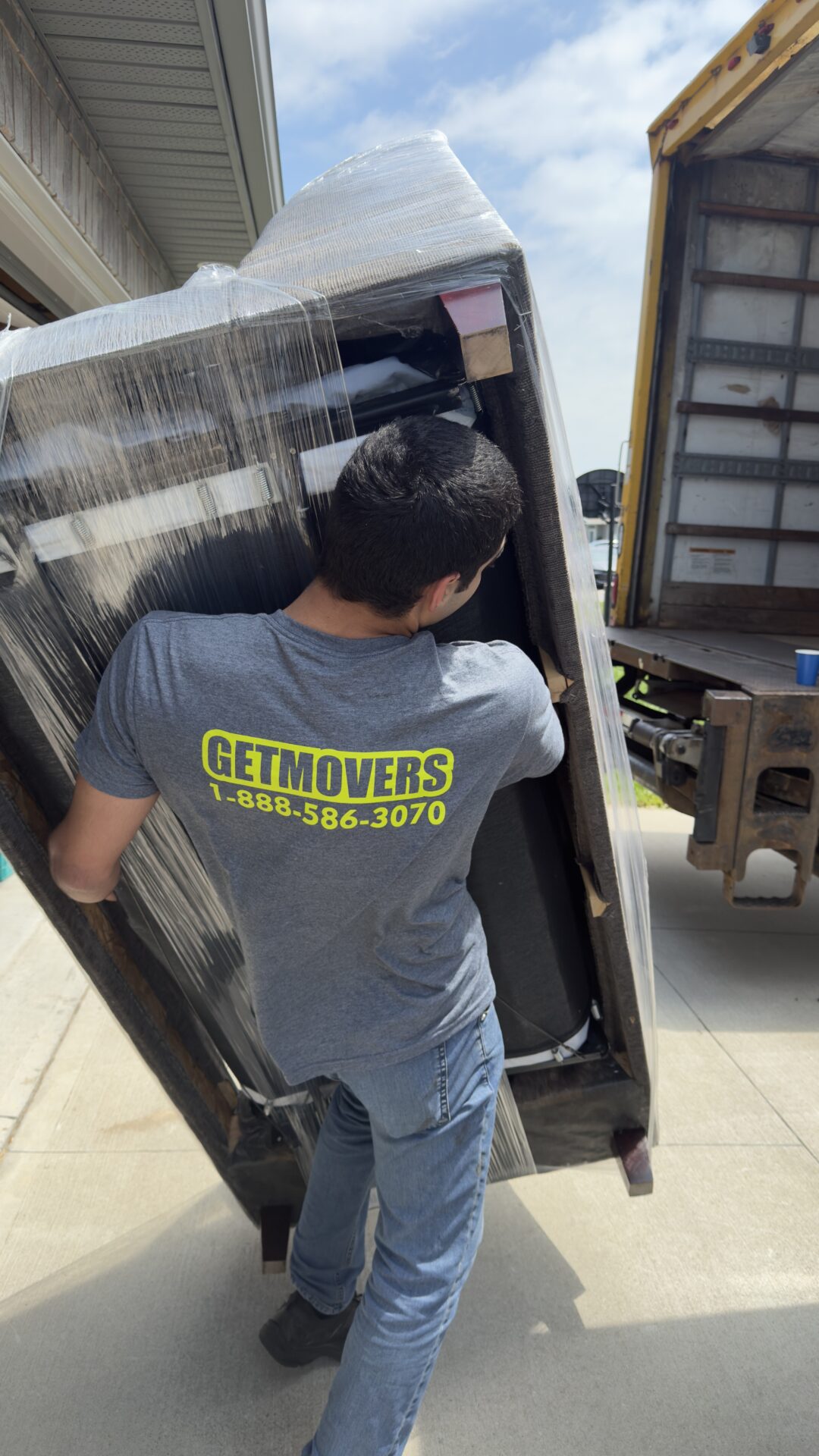 Delivery to East Ward property with protected floors