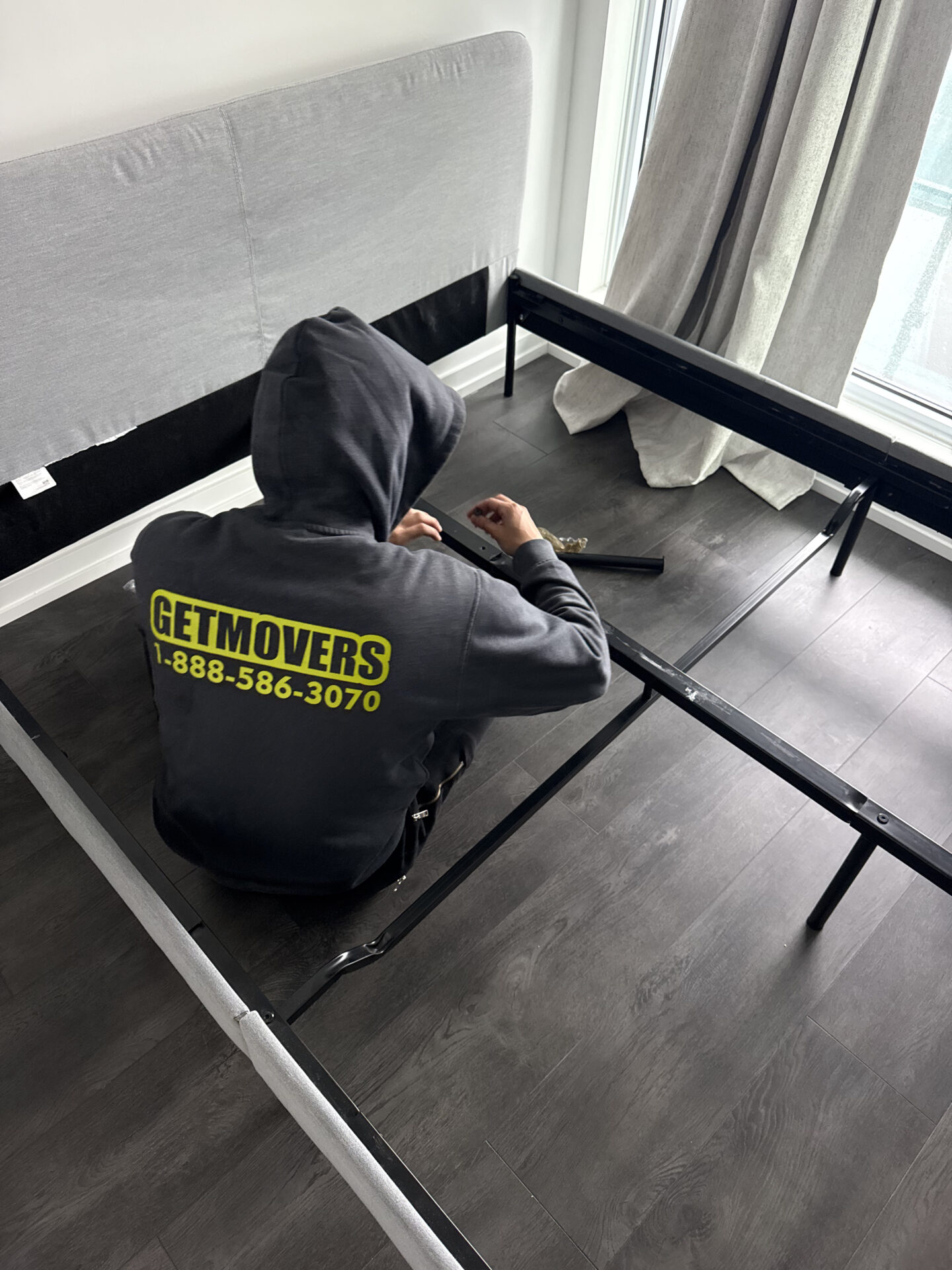 Completed delivery by Get Movers Oshawa ON