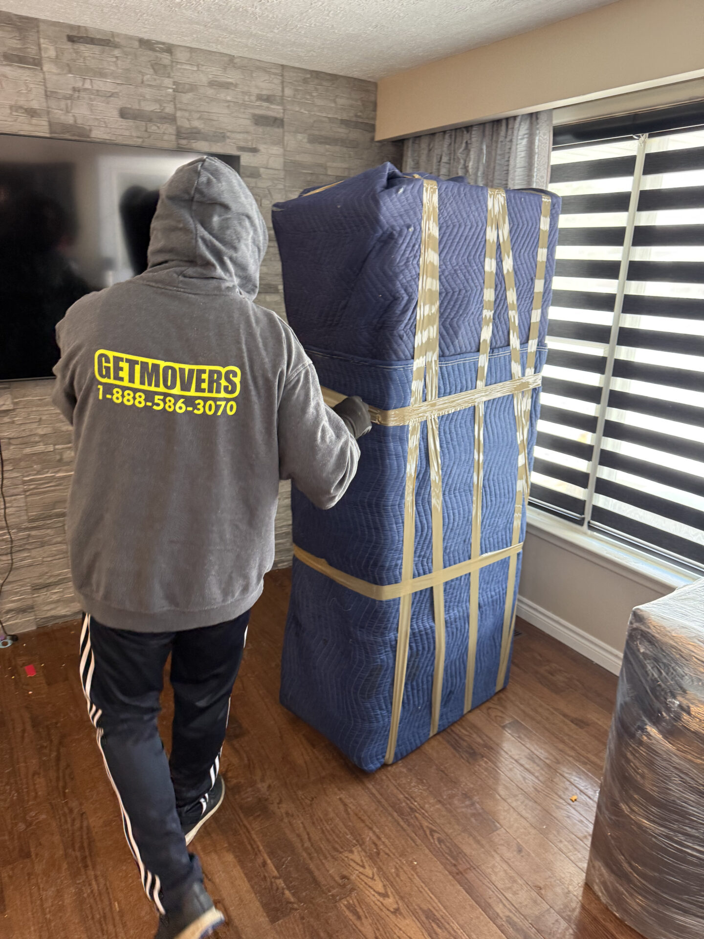 Delivering boxes and furniture to Brooklin