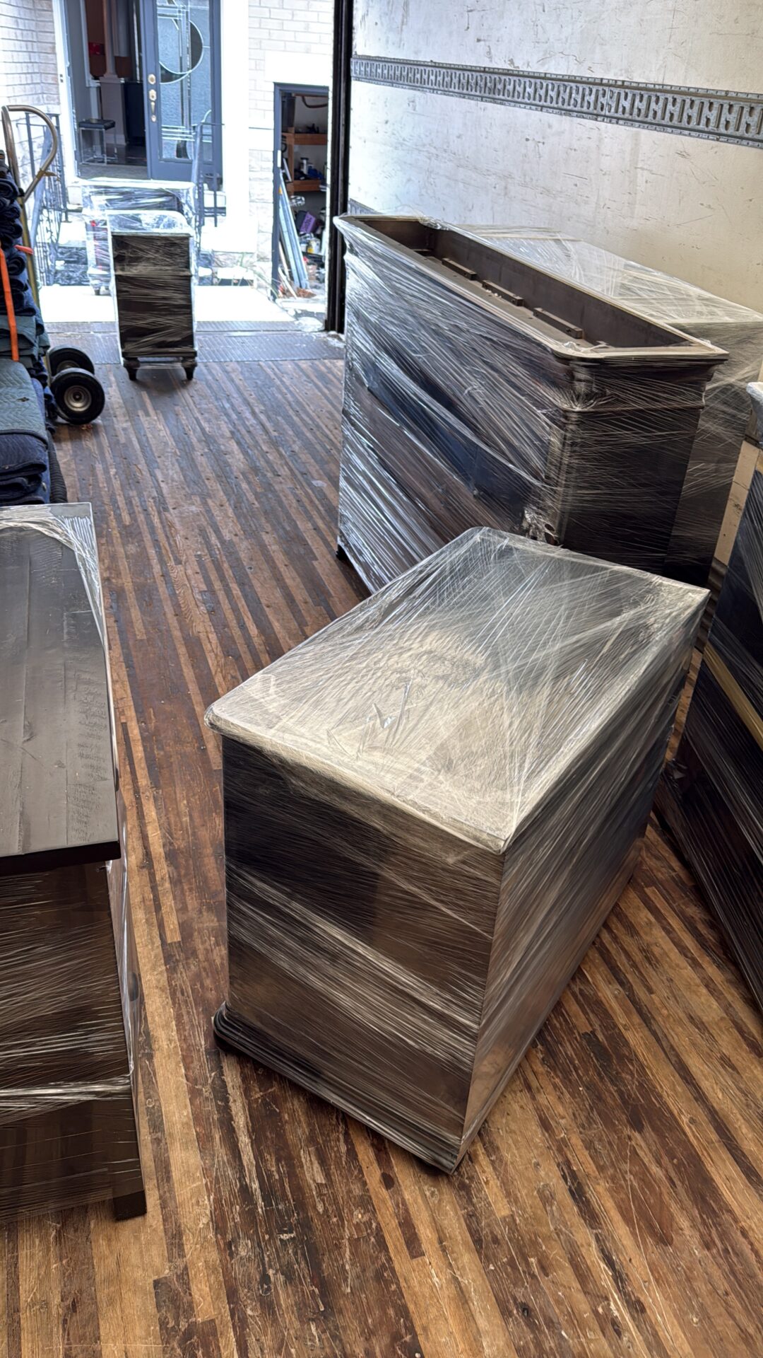 Movers delivering furniture to Port Perry