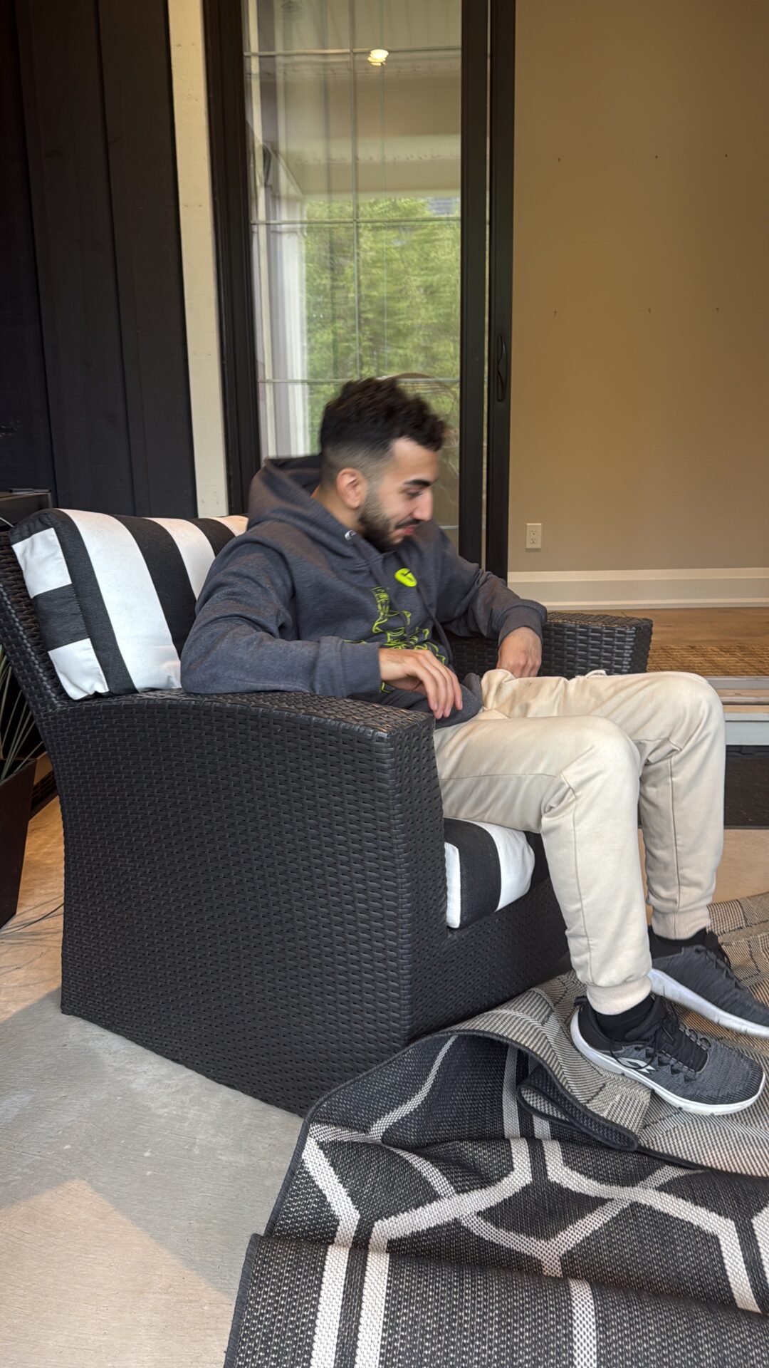 Harmony Beach move completed — loading furniture